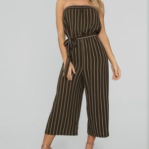 Stripped jumpsuit
